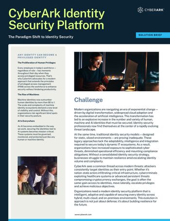 CyberArk Identity Security Platform