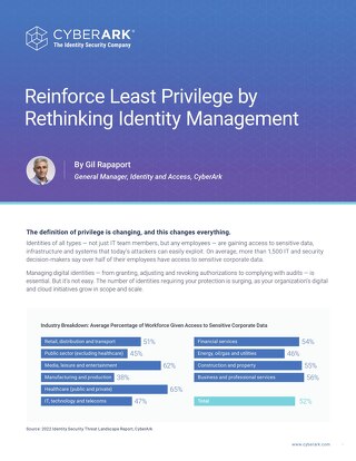 Reinforce Least Privilege by Rethinking Identity Management
