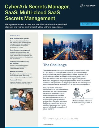 CyberArk Secrets Manager SaaS