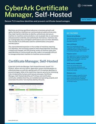 CyberArk Certificate Manager Self Hosted