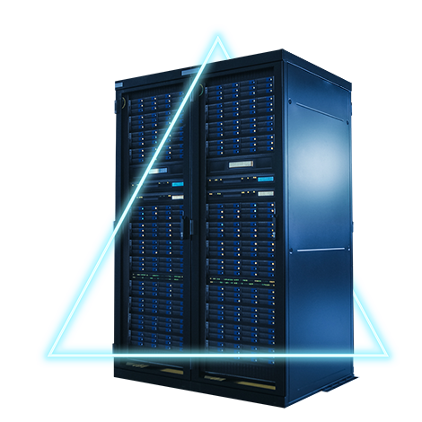 server 2 servers full of racks