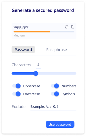 Strengthen password security